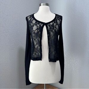 Kensie Lightweight Cropped Cardigan